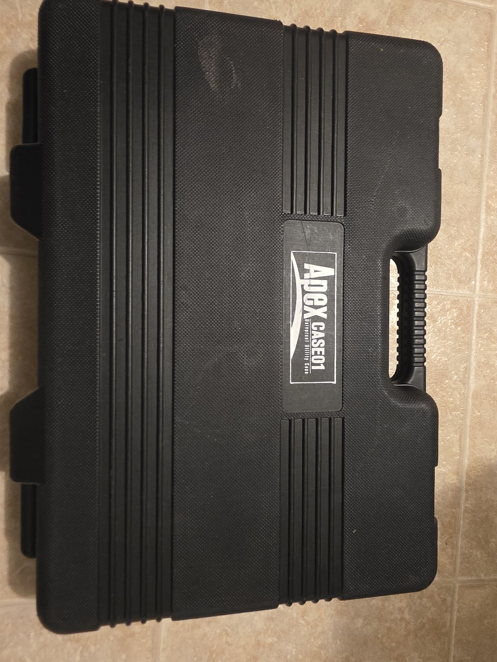 Apex Black Hard Shell Camera Case with Handle